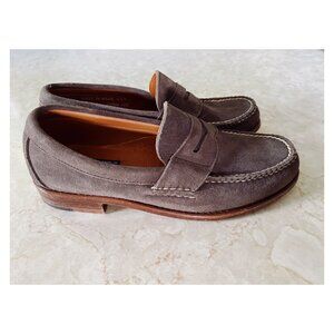 Cole Haan Pinch America 7.5M/ 9W Made in Maine Suede Penny Loafer